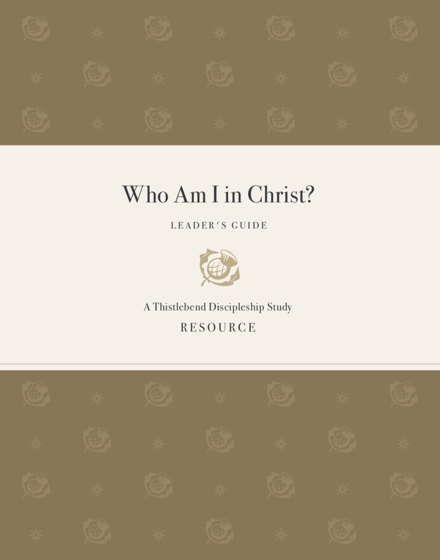 Who Am I In Christ Book Cover