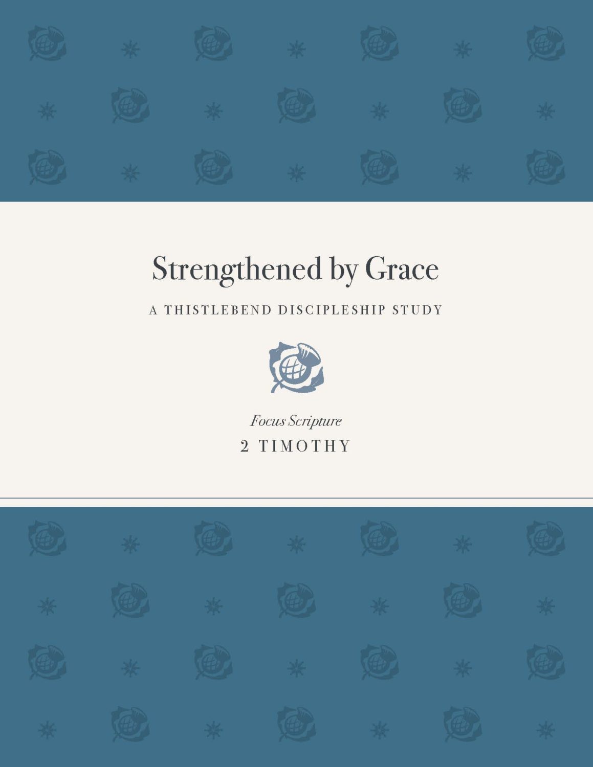 Strengthened by Grace book cover