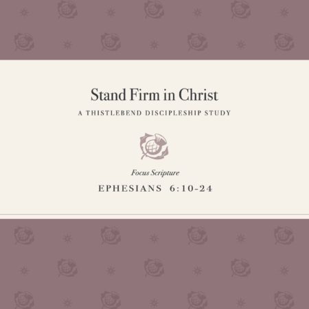 Stand Firm in Christ Book Cover