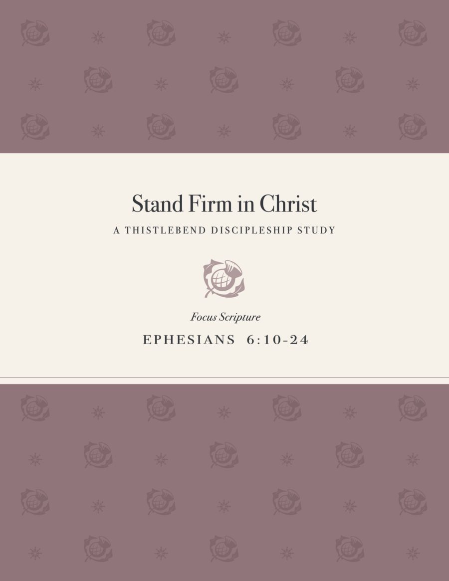 Stand Firm in Christ Book Cover